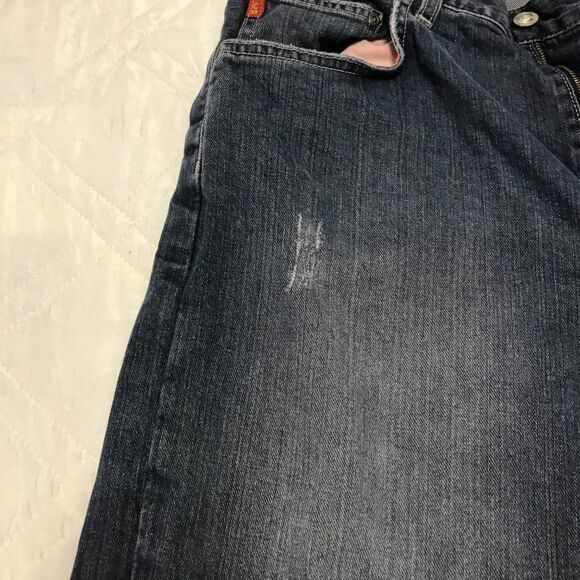 Cremieux‎ distressed loose blue jeans 34X28 - Picture 3 of 9